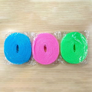 K354 Corde à <span class=keywords><strong>linge</strong></span> portable coupe-vent de 5 m pour le camping, les voyages, l'intérieur et l'extérieur, corde à <span class=keywords><strong>linge</strong></span>, corde à laver, corde à <span class=keywords><strong>linge</strong></span> - Product Image 5