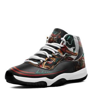 Zapatos de Hombre, Modernos, Otoño Invierno, Versátiles, Casuales, con Estampado 3D, Zapatos de Baloncesto con Amortiguación Antideslizante - Product Image 3
