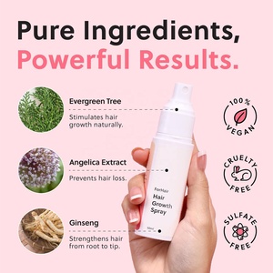 Le spray pour renforcer la croissance des <span class=keywords><strong>cheveux</strong></span> du cuir chevelu épaissit et accélère la croissance des <span class=keywords><strong>cheveux</strong></span> pour un <span class=keywords><strong>sérum</strong></span> de prévention de la perte de <span class=keywords><strong>cheveux</strong></span> abîmés et bouclés - Product Image 4