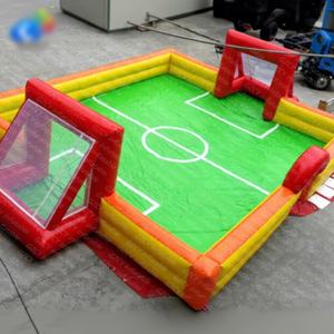 <span class=keywords><strong>Campo</strong></span> <span class=keywords><strong>da</strong></span> Calcio Gonfiabile in PVC su Misura per Uso Commerciale, Facile <span class=keywords><strong>da</strong></span> Montare, per Attività di Salto e Rimbalzo - Product Image 1