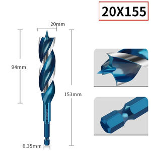 بالجملة مثقاب يدوي كهربائي يعمل مع ساق سداسية أربعة أطراف أخاديد ملتوية من ثلاثة أخدود - Product Image 4