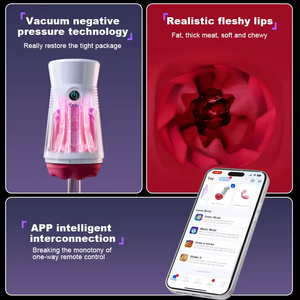 Masturbador Masculino de Garganta Profunda con Vagina Artificial y Funciones Luminosas/Vibradoras, Material ABS+Silicona, Juguete Sexual para Adultos - Product Image 3