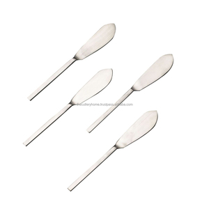 ชุดชีสทำมือสำหรับตกแต่งบ้าน,ชุดชีสสแตนเลสพร้อมที่จับเรซินจุดสีขาว - Product Image 5