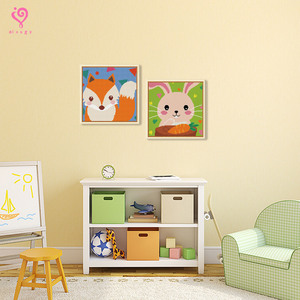 Kit de peinture diamant 5D à motif animal irrégulier, pour la décoration murale de la maison, peintures diamant faites à la main pour la maison - Product Image 6