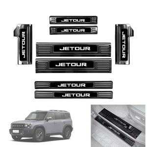 Protection de seuil de porte version basique, garniture autocollante, installation non destructive pour Jetour Traveller T2, pièces de protection de voiture - Product Image 3