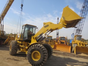 รถตักล้อยาง CAT 966H รถตักดินขนาดเล็กใช้งานได้อย่างมีประสิทธิภาพสูงพร้อมรถตักล้อ Engine966H - Product Image 3