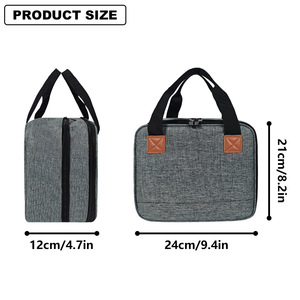 Photo Printer Bag 7 Inch Oxford Fabric Zipper Closure Portable Travel Case Simple Style Digital Gear Camera Accessory - Product Image 5