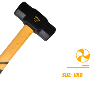 Martillo Octagonal con Mango de Plástico, 10LB, Estándar, Acero 45, Martillo Octagonal para <span class=keywords><strong>Wok</strong></span> - Product Image 2