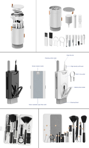 Tuyệt vời ROC 20 trong 1 đa chức năng làm sạch Kit màn hình điện tử công cụ làm sạch đa chức năng Bàn chải máy ảnh ống kính điện thoại - Product Image 6