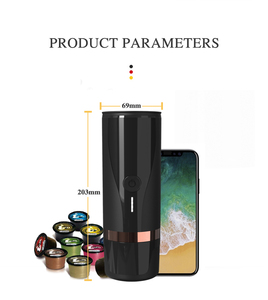 Wacacoffee máy xe điện máy pha cà phê viên nang Tương thích với mặt đất Anhome cho văn phòng travaluminumckpacking 15 bar 5V - Product Image 3