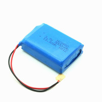 803450-2S Baterai Lipo 2 Sel Tingkat Pengosongan Tinggi 7.4v 1500mah Pack
