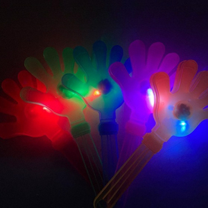 Logo kustom cahaya LED mengepak tongkat tangan, berkedip konser pemandu sorak, promosi cahaya mainan untuk acara dan pesta - Product Image 3