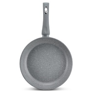 Ensemble d'ustensiles de cuisine en marbre gris, 15 pièces, casseroles et poêles à induction