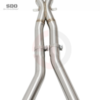 Échappement Catback en acier inoxydable SD 304 pour BMW M5 E60 5.0L 2005-2010, échappement amélioré avec double silencieux, échappement de voiture