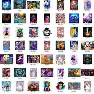 宝石アートダイヤモンド壁画フォーシーズン5 Dダイヤモンド絵画リビングルーム用 - Product Image 4