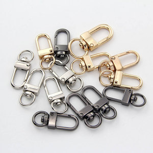Small <b>Door</b> Latch Zinc Alloy <b>Spring</b> Buckle U Shaped Keychain Bag Hook DIY Hardware Accessory Durable - Product Image 3