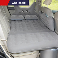 Matelas gonflable de voyage de lit d'air de voiture de dessin animé de chat mignon avec le déflecteur de sécurité