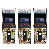 MAKER Machine de jeu de combat classique, borne d'arcade verticale avec 4300 jeux, supporte les autocollants personnalisés, à monnayeur pour salle de jeux