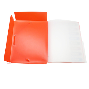 A4 nhiệm vụ nặng nề nhựa nhiều lớp tập tin thư mục phân loại Brochure chỉ số cuốn sách hiển thị rõ ràng tập tin Túi nhãn Túi - Product Image 5