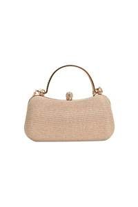 Bolsos de Noche Modernos para Mujer, Bolsos de Mano de Diseñador de Lujo con Forro de Nailon, Cierre de Seguridad y Correa de Cadena - Product Image 6