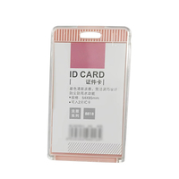 Longes en plastique de couleur personnalisée avec boucle de sécurité pour porte-carte d'identité en plastique imperméable et durable pour les étudiants et les entreprises