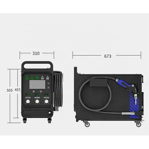 ताइयी लेजर 2024 पोर्टेबल 43KG मिनी एयर कूलिंग हैंडहेल्ड लेजर वेल्डिंग मशीन