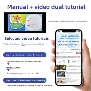 Nouvelle édition 2026 - Boîte <span class=keywords><strong>de</strong></span> matériel d'expérimentation scientifique pour l'école primaire - Recommandée par les enseignants pour les classes <span class=keywords><strong>de</strong></span> la 1ère à la 6ème (niveaux supérieur et inférieur) - Product Image 4
