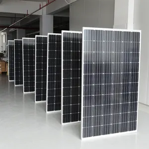 Soler 多晶硅 370 瓦面板太阳能电池板 36v 电池面板套件 370w