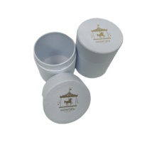 Boîte cylindrique en carton écologique, matériaux recyclés, couleur personnalisée pour bijoux, ongles, chaussettes, bonbons de célébration du Ramadan