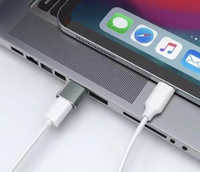 Sincronización de datos de 480Mbps Aleación de zinc Tipo A Macho a C USB 2,0 Tipo Convertidor hembra para cargador USB C Cable PC Laptop