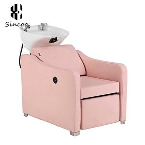 Conjuntos de Muebles para Salón de Belleza, Silla de Champú y Espejo, Silla de Barbería, Mostrador de Recepción, Sofá de Espera para Barbería - Product Image 3