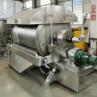 Machine de séchage à cylindre rotatif et à grattoir multi-usages pour sel industriel