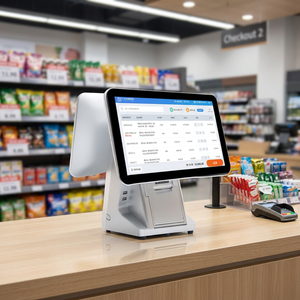Caja Registradora Táctil POS Android y Windows de 11.6/15/15.6 Pulgadas, Terminal de Pago Todo en Uno para Tiendas Minoristas - Product Image 1