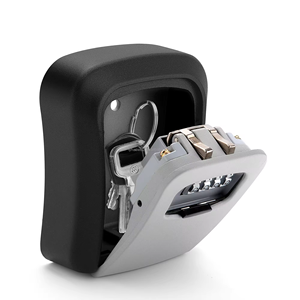 YL Personnalisé En Alliage D'aluminium En Plastique Clé Coffre-fort Serrure Boîte 4 Chiffres Combinaison Mur Monté Clé De <span class=keywords><strong>Voiture</strong></span> Coffre-fort Serrure De Sécurité Boîte - Product Image 6