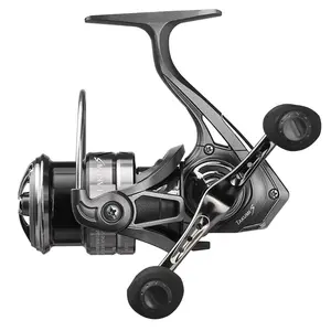 Rollen fischen LM 1000-7000 Doppel griff Metall Flache Spule 10KG Drag Spinning Reel Angel zubehör Pesca Sea Angel rolle