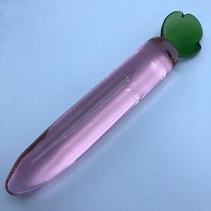 Niedlicher Kristall-<span class=keywords><strong>Dildo</strong></span> & Glas-Analplug 5 Gemüse- & Obstförmige Sexspielzeuge für Männliche und Weibliche Masturbation Prostatamassagegerät Inklusive - Product Image 4