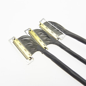 Hoogfrequente Teflon LVDS-kabel 20455 40-pins 0,5 mm pitch met trekring Stabiel signaal voor industriële LCD-schermen - Product Image 3