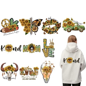 Transferencias Personalizadas A4 con Diseño Cristiano de Girasol, Transferencias Térmicas para Camisetas, Diseños DTF Listos para Planchar - Product Image 6