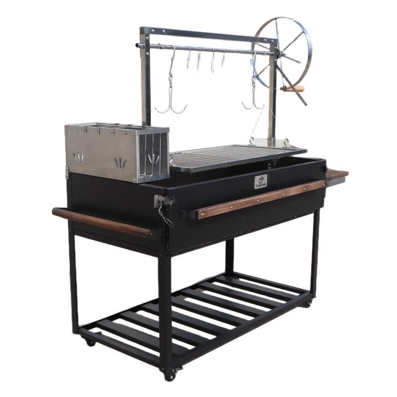 Outdoor Stainless Steel BBQ Large Spit