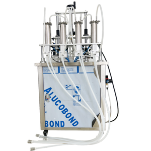 Máquinas de Llenado de Botellas de Líquido Pequeñas, Máquina de Llenado al Vacío Semiautomática de 4 Cabezales para Botellas de Perfume, para Uso Cosmético - Product Image 3