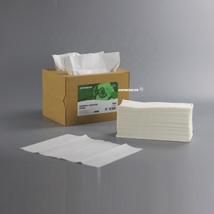 Boîte pop-up filée blanche non tissée de taille <span class=keywords><strong>personnalisée</strong></span> de haute qualité chiffons de nettoyage à sec sans poussière légers serviettes propres - Product Image 6
