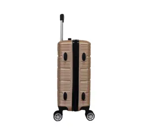 20" 24" 28" Factory ABS Luggage Travel Trolley Suitcase Lightweight Durable Suitcase With 8-Rolling Spinner Wheels For Unisex