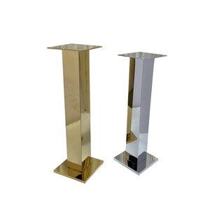 Hot Sale Tall Metal Gold Stainless Steel Pillar <strong>Flower</strong> Stand Wedding Centerpieces <strong>Flower</strong> <strong>Vase</strong> for Event Decorations - Product Image 5