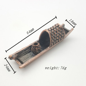 <span class=keywords><strong>Creativa</strong></span> de Mano tallada pequeño barco forma de Metal incienso insertar hogar incienso herramienta Accesorios - Product Image 1