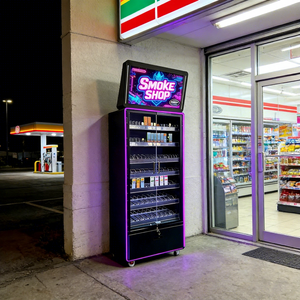 Gas Station Cigarette Display Rack <strong>Counter</strong> Tobacco Display Cabinet Supplier - Product Image 1