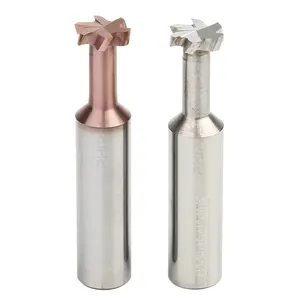 PHIPPS HRC55 4F 6 flautas liga t-slot fresa ferramentas de corte de metal para metal