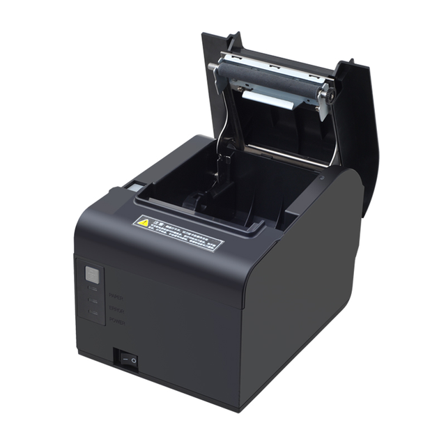 POS Receipt Printer 80mm Thermal Printer with LAN USB Serial Port