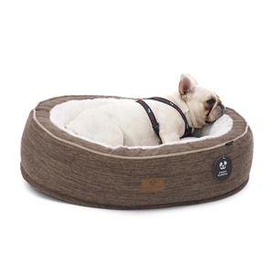 Ls Peppy Buddies Klassieke Ronde Kalmerende Luxe Pluche Hond Huisdier <span class=keywords><strong>Bed</strong></span> Met Verwijderbare Cover Voor Kleine Medium Grote Honden Voor winter - Product Image 5