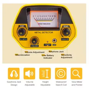 GT5090 Tianxun mejor precio barato Detector de metales de oro MD5090 Detector de Metales de oro detector de oro de la MD-5090