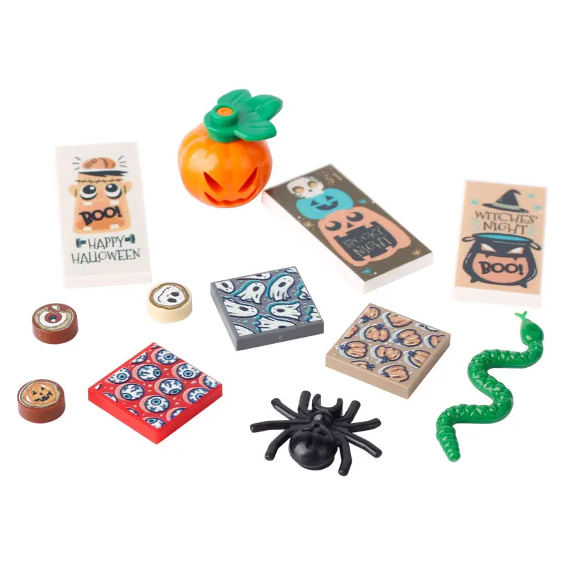 Giocattoli per bambini di Halloween blocco regalo decorazione Set scena assemblaggio zucca fantasma Set